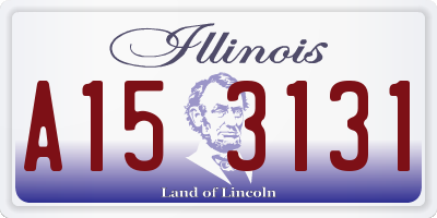 IL license plate A153131