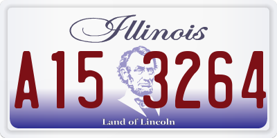 IL license plate A153264