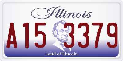 IL license plate A153379