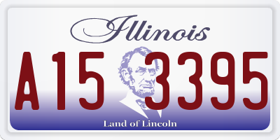 IL license plate A153395