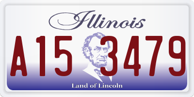 IL license plate A153479