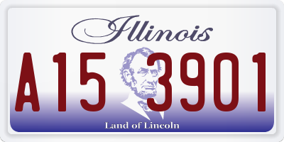 IL license plate A153901