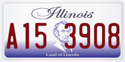IL license plate A153908