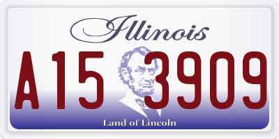 IL license plate A153909