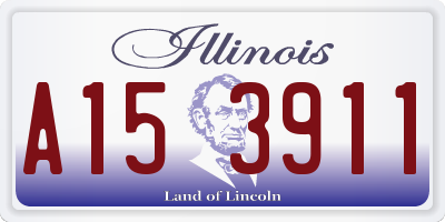 IL license plate A153911