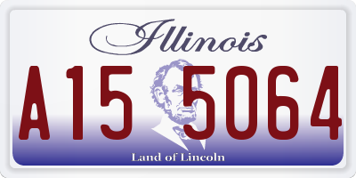 IL license plate A155064