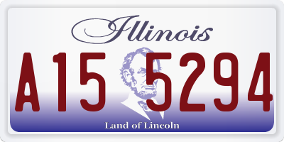 IL license plate A155294