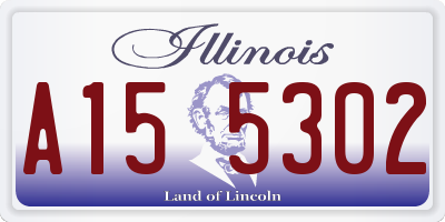 IL license plate A155302