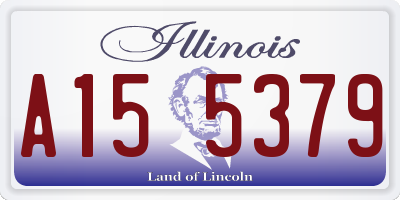 IL license plate A155379