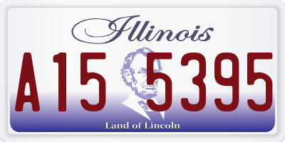 IL license plate A155395