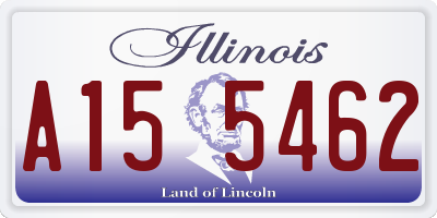 IL license plate A155462