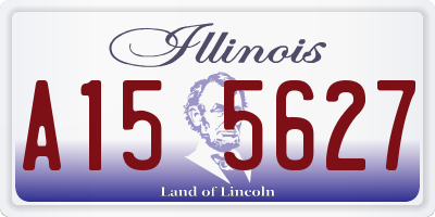 IL license plate A155627