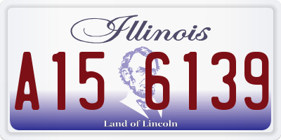IL license plate A156139