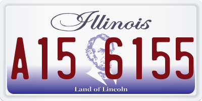 IL license plate A156155
