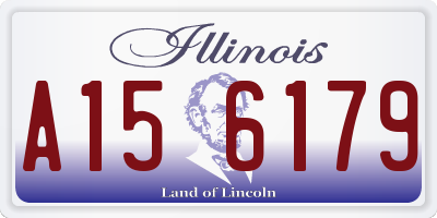 IL license plate A156179