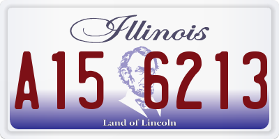 IL license plate A156213