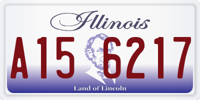 IL license plate A156217