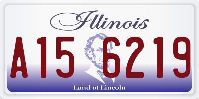 IL license plate A156219