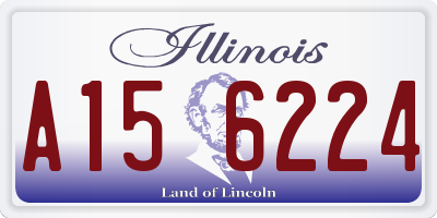 IL license plate A156224