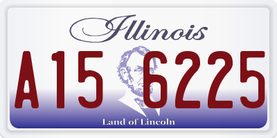 IL license plate A156225