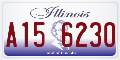 IL license plate A156230