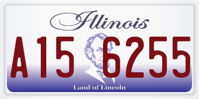 IL license plate A156255