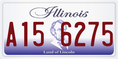 IL license plate A156275