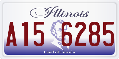 IL license plate A156285