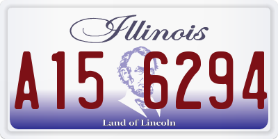 IL license plate A156294