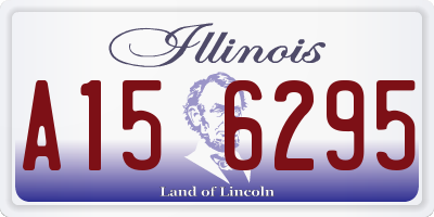 IL license plate A156295