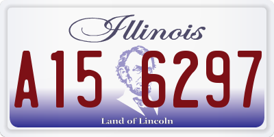 IL license plate A156297