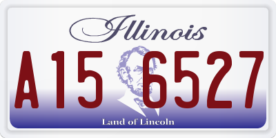IL license plate A156527