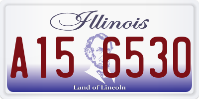 IL license plate A156530