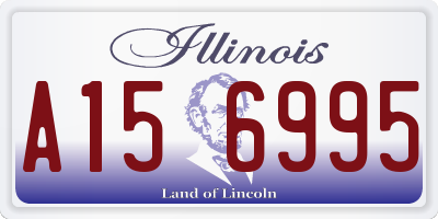 IL license plate A156995