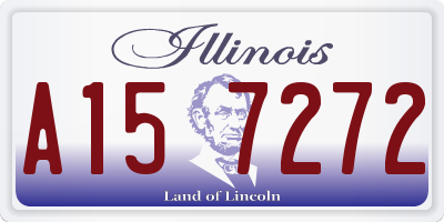 IL license plate A157272
