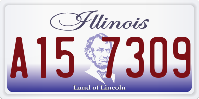 IL license plate A157309