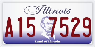 IL license plate A157529