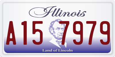 IL license plate A157979