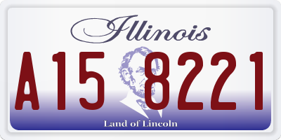 IL license plate A158221
