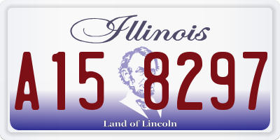IL license plate A158297