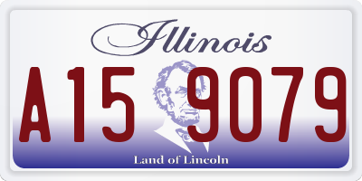 IL license plate A159079