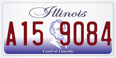 IL license plate A159084