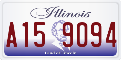 IL license plate A159094