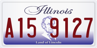 IL license plate A159127
