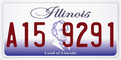 IL license plate A159291