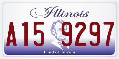 IL license plate A159297