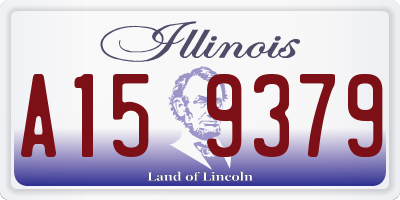 IL license plate A159379