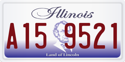 IL license plate A159521