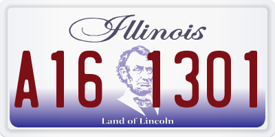 IL license plate A161301