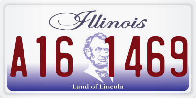 IL license plate A161469